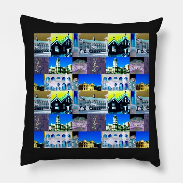 townsville historical buildings Pillow by Pipsilk