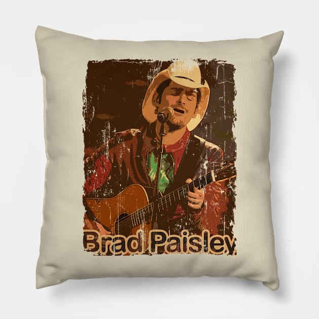 Brad Paisley Artdrawing Pillow by freshtext Apparel10