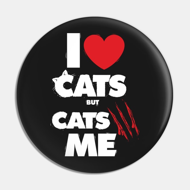 I love cats Pin by raxarts