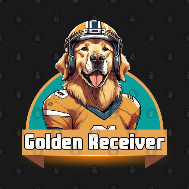 Golden Receiver by Kenny The Bartender's Tee Emporium