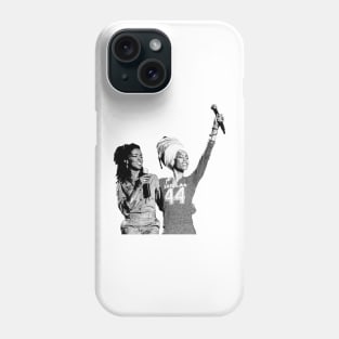 Black STYLE Two Queen soul Concer Phone Case