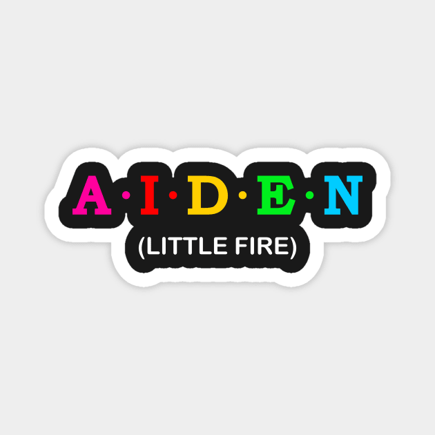 Aiden - Little Fire. Magnet by Koolstudio