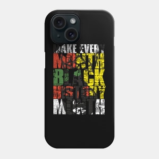 Black History Month African American Phone Case