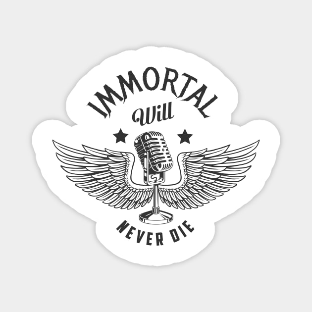 Immortal Limited Edition Magnet by pointless_pencil