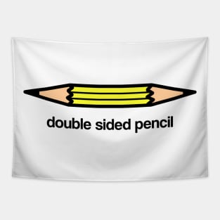 Double Sided Pencil Tapestry