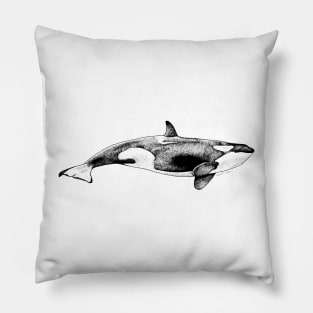 Orca Whale Pillow