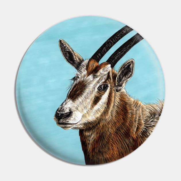 Scimitar-horned oryx illustration Pin by lorendowding