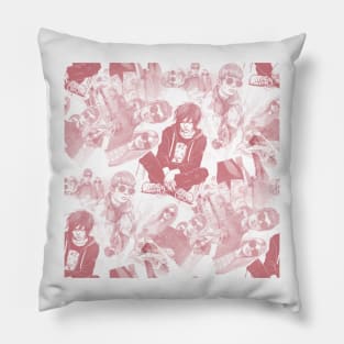 Unpopular: Red Toile Pillow