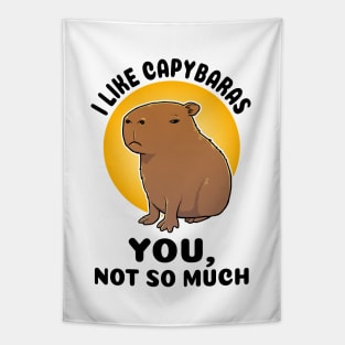 I like capybaras You not so much Capybara Tapestry