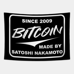 Since 2009 Bitcoin Made By Satoshi Nakamoto Tapestry