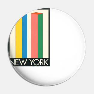 New York Twin Towers Pin