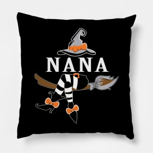 nana witch halloween Pillow