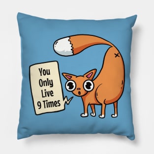 9 Lives Pillow