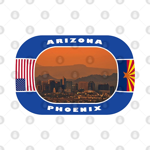 Arizona, Phoenix City, USA by DeluxDesign