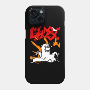 ghost/with a big name ,amazing t-shirt Phone Case