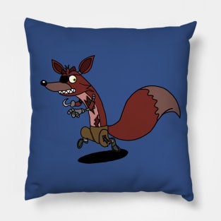 Foxy, No Swiping! Pillow