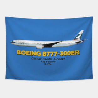 Boeing B777-300ER - Cathay Pacific Airways "Old Colours" Tapestry