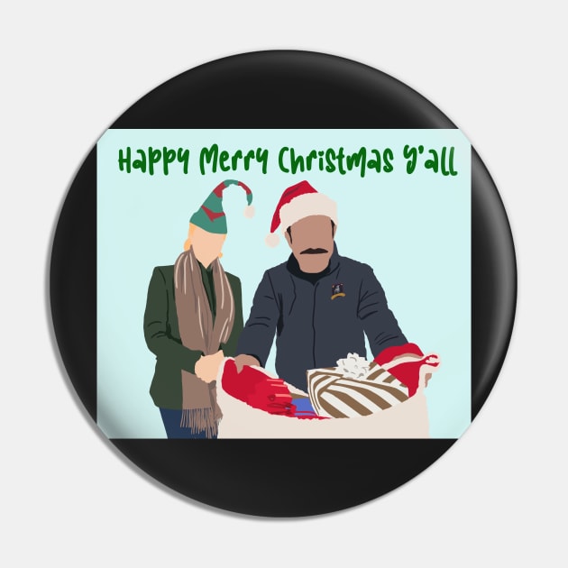 Happy Merry Christmas Y’all lasso Pin by jardakelley