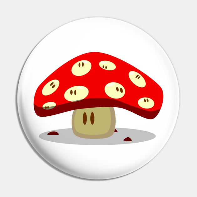 #24 Mushmush - World of Goomon Pin by dillongoo