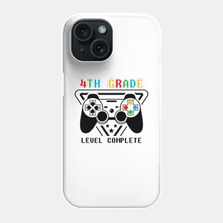 4th Grade Level Complete Gamer Class Of 2024 Graduation Phone Case