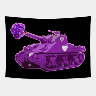 Purple Love Tank Tapestry