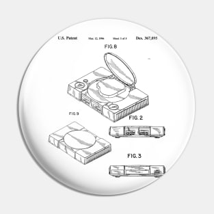 Playstation 1 Patent Pin