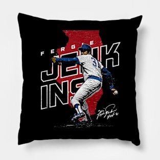 fergie jenkins player map Pillow