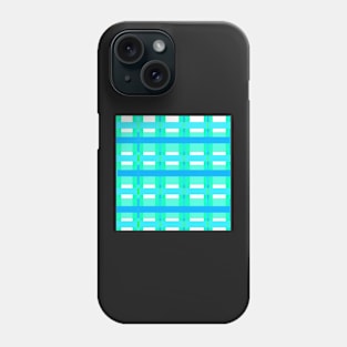 Teal Plaid Phone Case