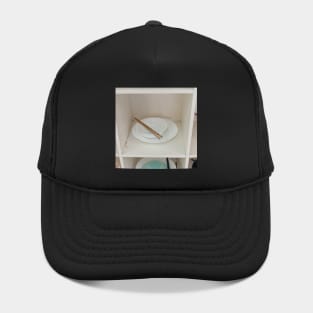White Plates and Chopsticks Hat