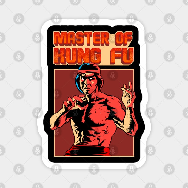 Master of Kung fu Magnet by OniSide