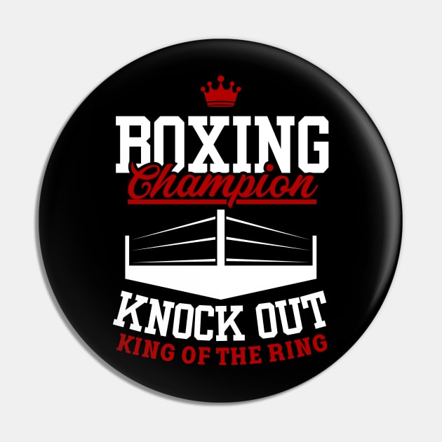 King of the Ring Pin by ZenFit