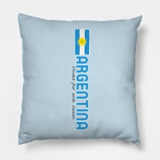 Argentina Soccer Argentine Pillow