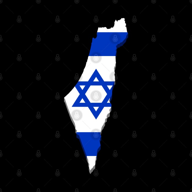 Israel map design by Love My..