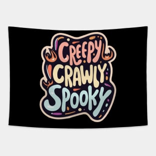 Creepy crawly spooky Tapestry