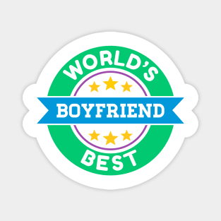 World's Best Boyfriend Magnet