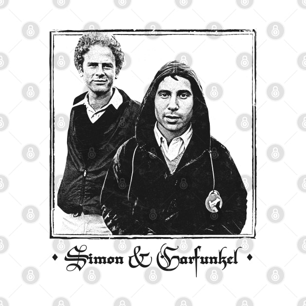 Simon & Garfunkel --- Vintage Faded-Style Aesthetic by DankFutura