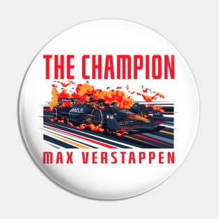 Formula One Max Verstappen car Pin