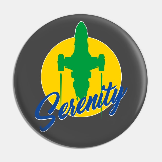 SERENITY Pin by KARMADESIGNER T-SHIRT SHOP