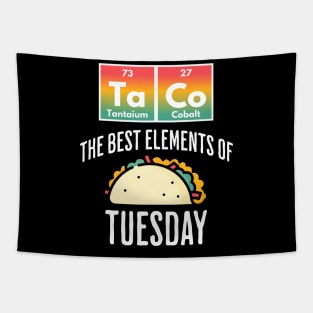 TaCo Tuesday Periodic Table of Elements design Tapestry