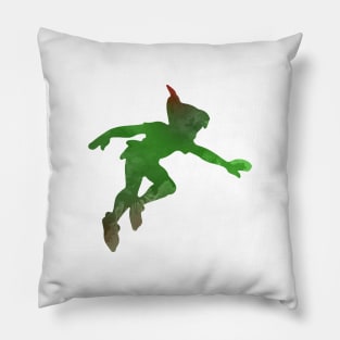 Boy Inspired Silhouette Pillow