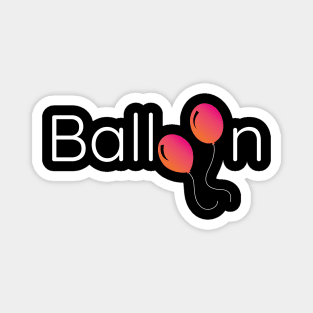 Balloon Logo Magnet