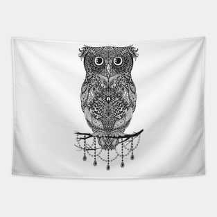 Owl with Jewelry Tapestry