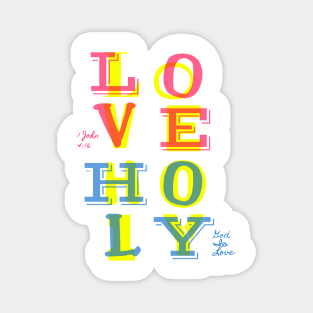 God is Love Magnet