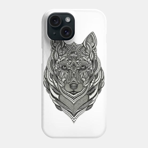 Wolf Phone Case by By_StineLee