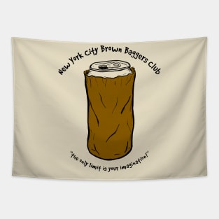 NYC Brown Baggers Club (2020) Tapestry