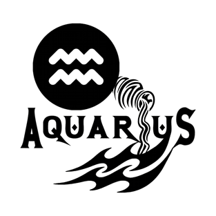 Aquarius Star Sign T-Shirt