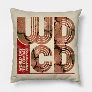 World Day to Combat Desertification Pillow