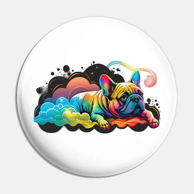 Rainbow Frenchy Pin by Urban Archeology Shop Gallery