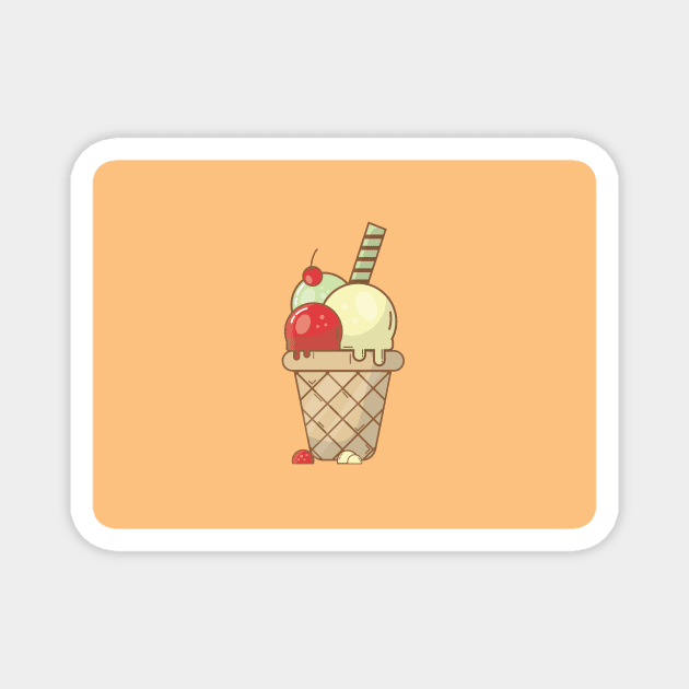 Icecream Lover Magnet by navod