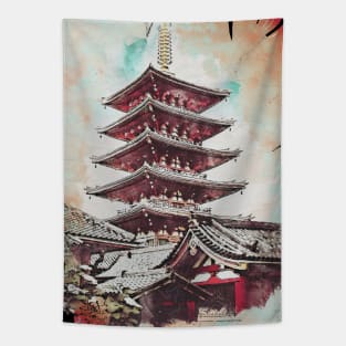 Senso Ji Asakusa Tapestry